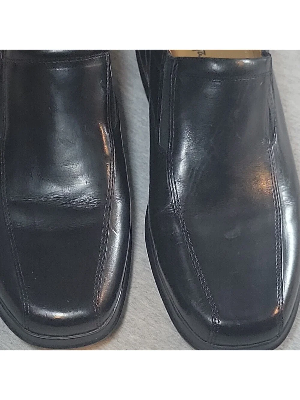 Cole Haan Black Leather Slip-On Dress Loafer  Men’s 10